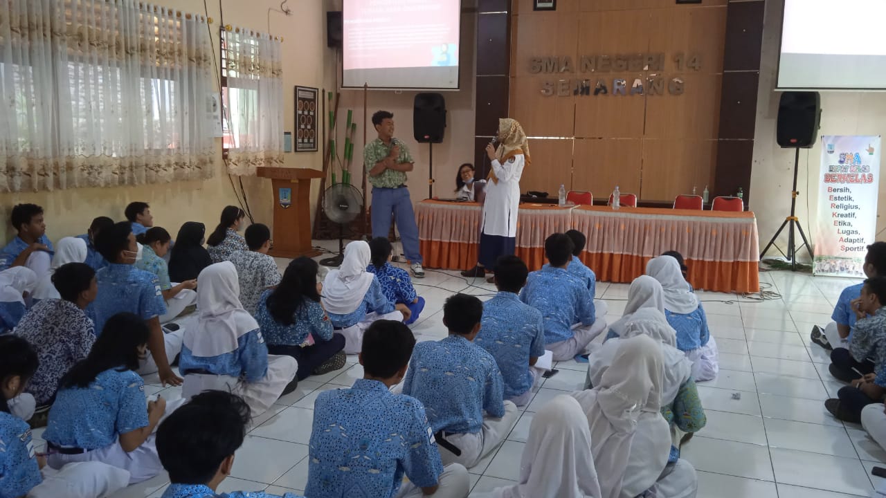 Bekali Wawasan Tentang Pemilu, SMAN 14 Semarang Hadirkan Narasumber dari KPU