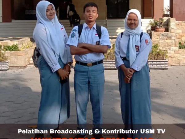 Pelajar SMKN 10 Semarang Dapatkan Wawasan Baru dalam Pelatihan Broadcasting Universitas Semarang