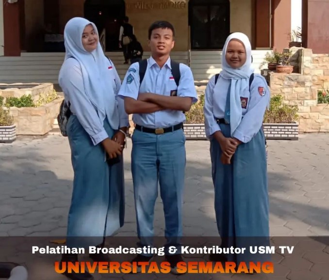 Pelajar SMKN 10 Semarang Dapatkan Wawasan Baru dalam Pelatihan Broadcasting Universitas Semarang