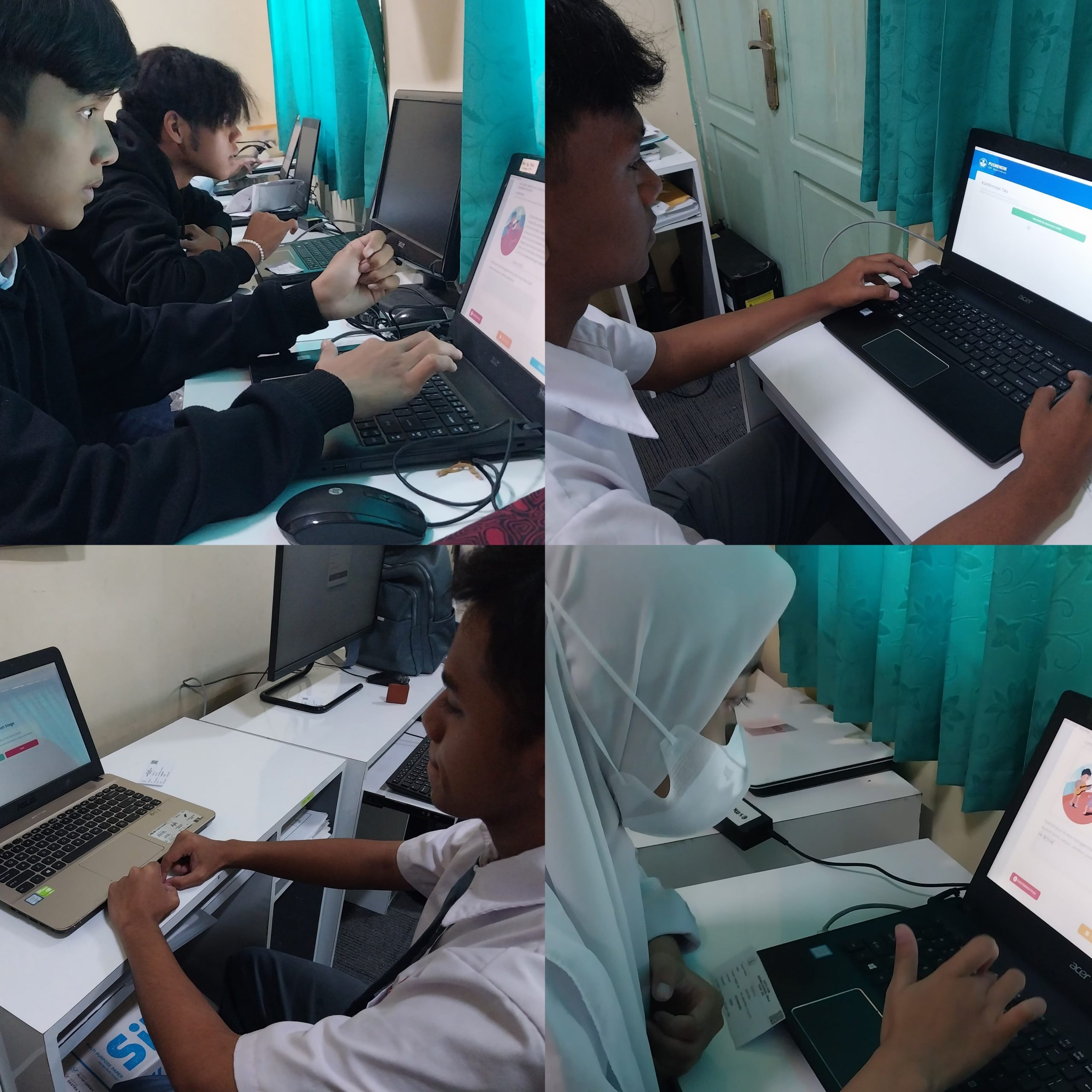 SLBN Ungaran Sukses Melaksanakan Simulasi ANBK Tahun 2023 Jenjang SMALB