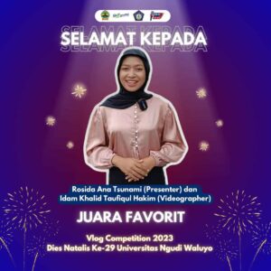 SMKN 10 Semarang Raih Prestasi di Lomba Vlog Dies Natalis ke-29 UNW