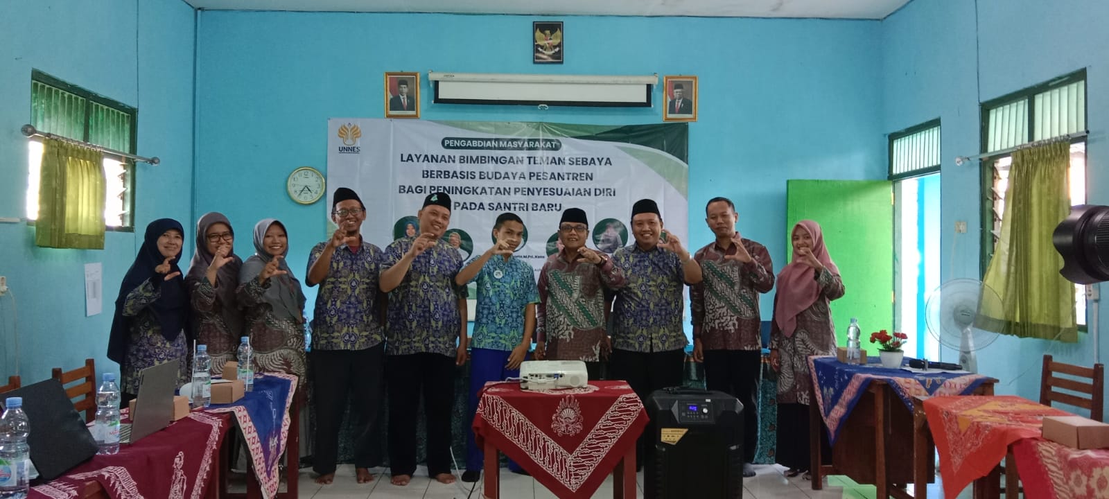 Pengabdian Masyarakat BK UNNES Bagi Santri Baru SMA IT Bina Amal