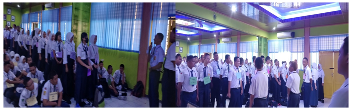 612 Siswa SMKN 4 Semarang siap jadi Student Agen Perubahan Lingkungan Sekolah Dalam Kegiatan MPLS tahun 2023
