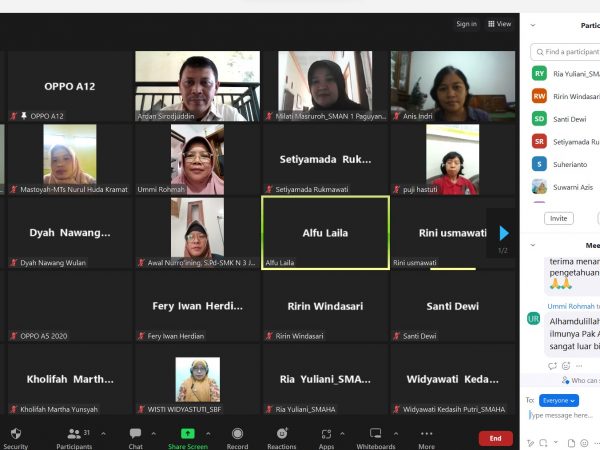 Webinar Pemanfaatan Artificial Intelligence untuk Guru dan Kepala Sekolah
