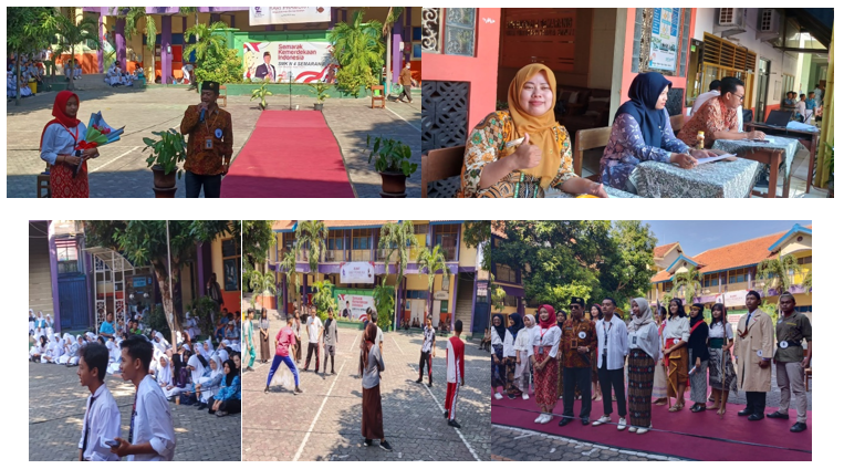 Siswa Siswa SMKN 4 Semarang Meriahkan Acara Peringatan HUT RI ke 78 dengan Berbagai Lomba Menarik dan Kreatif