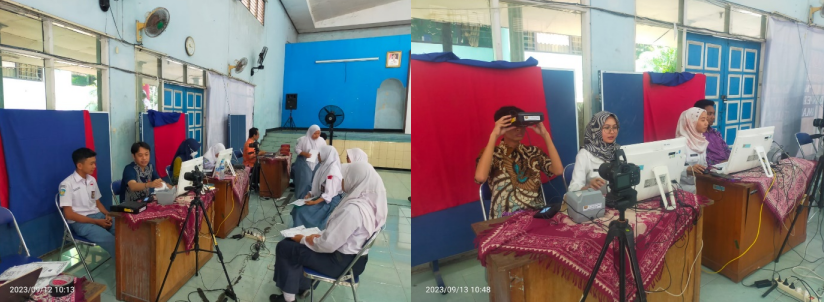 Mempermudah Siswa Memperoleh Kartu Identitas, Disdukcapil ‘Jemput Bola’ ke SMAN 7 Semarang