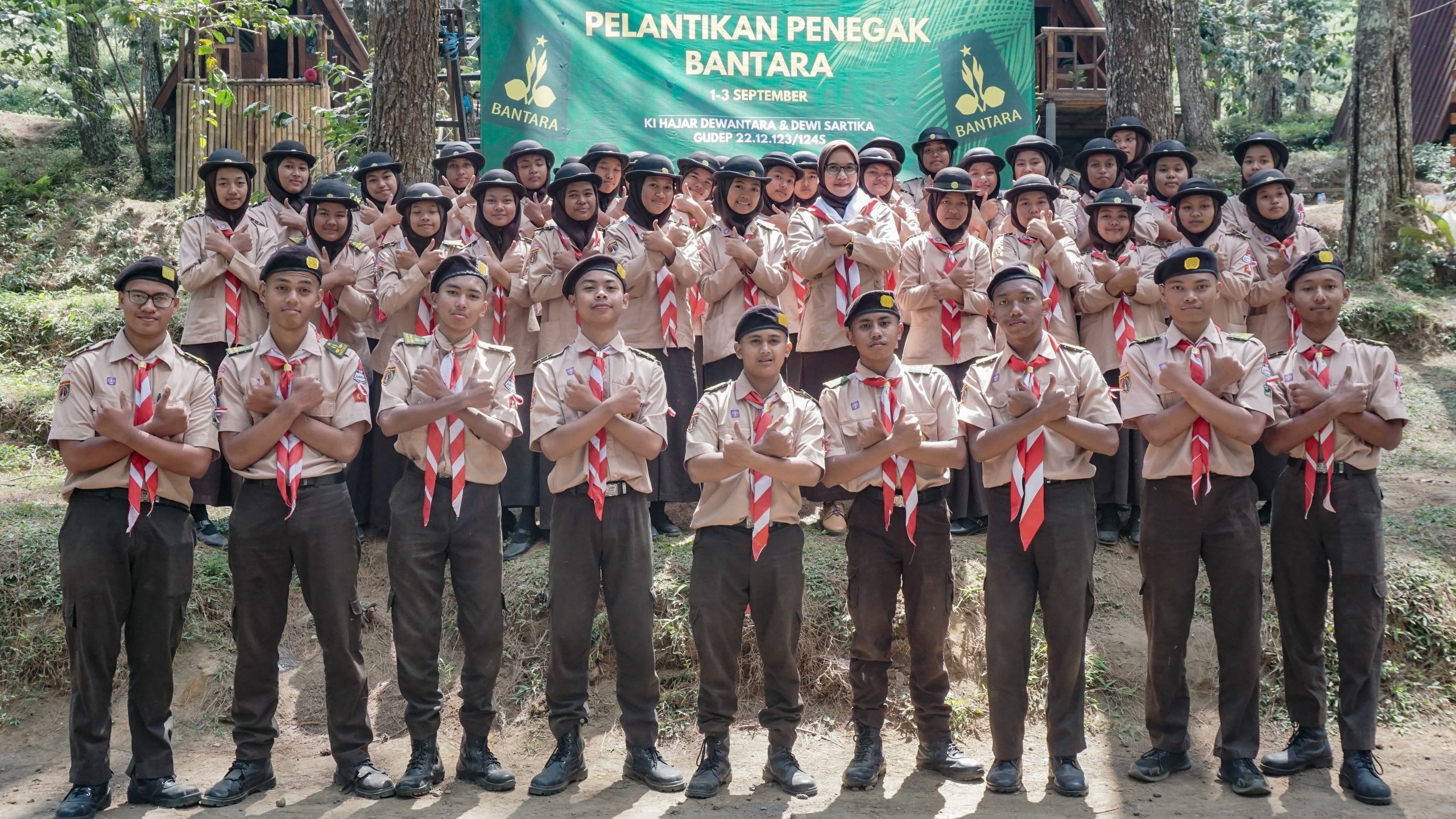 Pelantikan Penegak Bantara SMKN 1 Tengaran