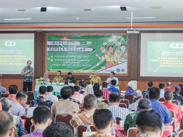 Workshop Kepala Sekolah Se-Cabang Dinas Wilayah 1  di SMKN 1 Tengaran