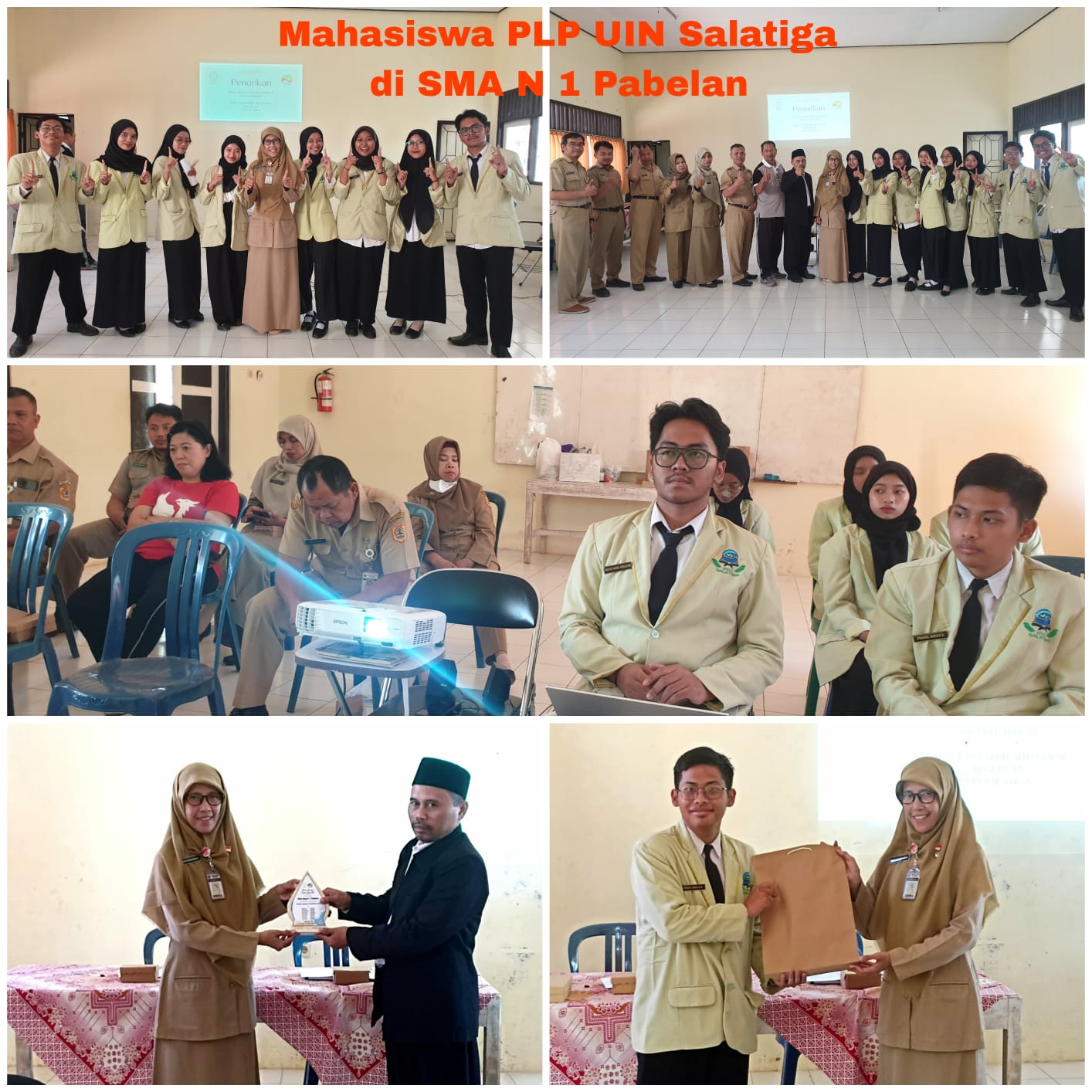 Mahasiswa PLP UIN Salatiga Berbagi Pengalaman di SMANSABEL