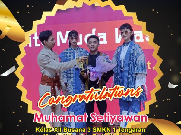 Muhamat Setiyawan Sebagai Top 5 Dari 'Karya Kreatif Muda Indonesia'