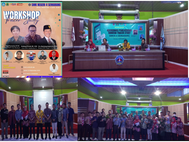 SMKN 4 Semarang  adakan  Workshop Tracer Study 2023