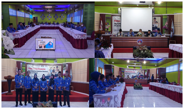 SMKN 4 Semarang bersama Komisi  E DPRD Provinsi Jawa Tengah dalam Fokus Group Discussion Implementasi Asesmen Nasional di Provinsi Jawa Tengah