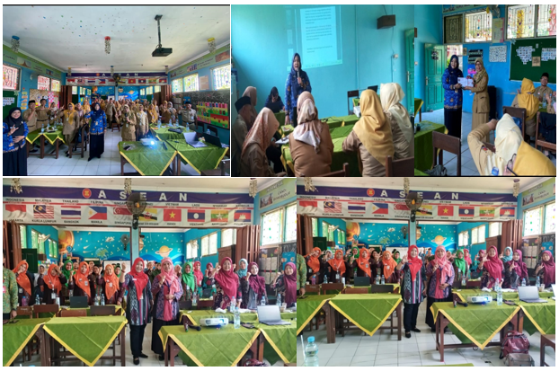 Kolaborasi Guru Penggerak Sebarkan virus  Budaya Literasi dan Numerasi guna tingkatkan Rapot Mutu Pendidikan