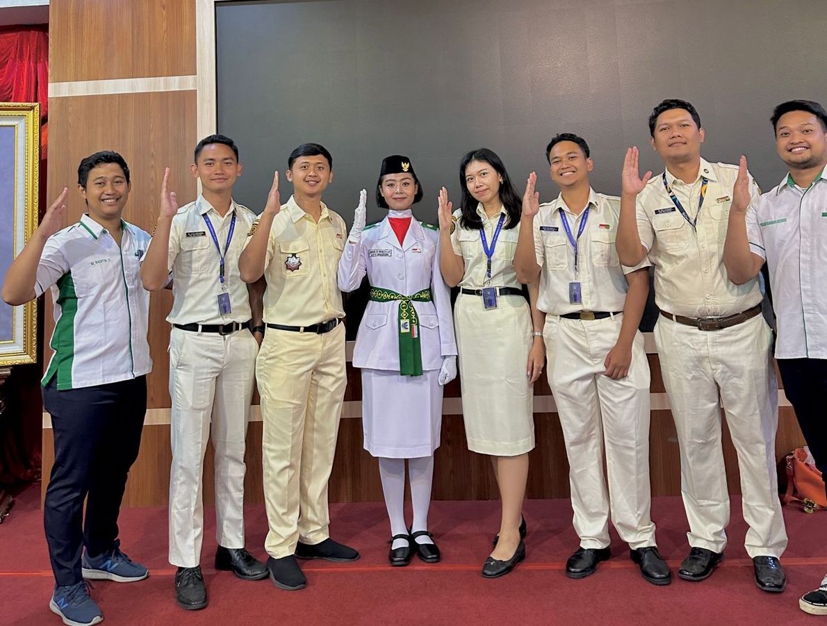 Srikandi SMKN 6 Semarang Bertugas Sebagai Paskibraka Provinsi Jawa Tengah