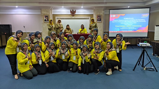 Lagi, SMKN 6 Semarang Menjadi Pusat Belajar Upskilling Reskilling Guru Tata Busana Tahun 2023