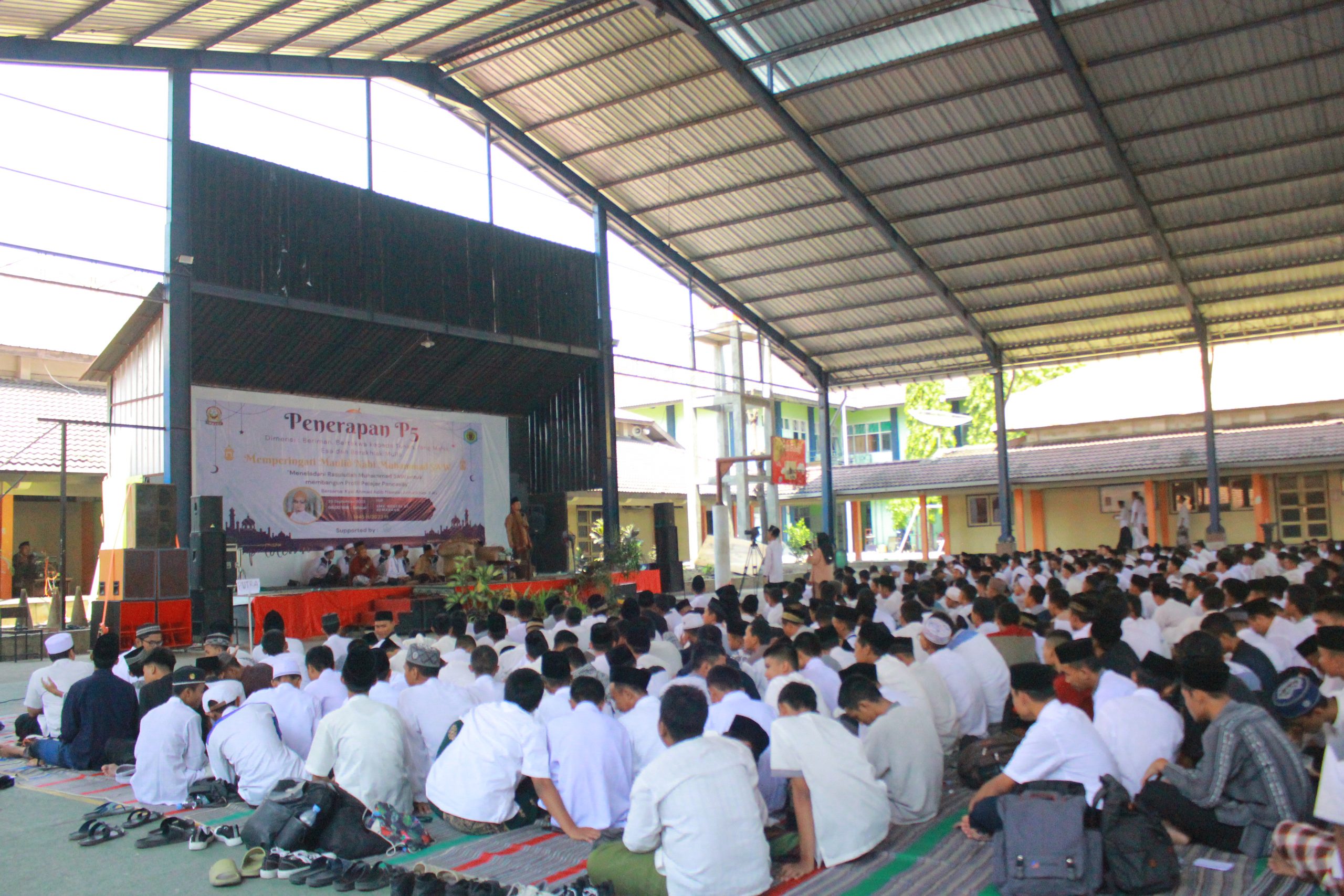 Peringatan Maulid Nabi Muhammad SAW 1445 H/2023 M  SMKN 1 Semarang