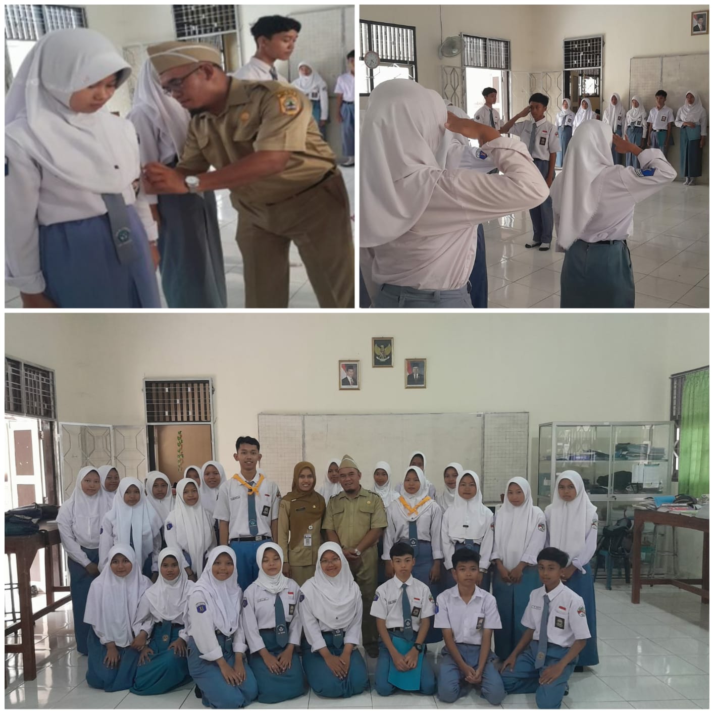 Pelantikan Anggota Baru & Pengurus PMR Wira Rumpun Husada SMAN  1 Pabelan Periode 2023/2024