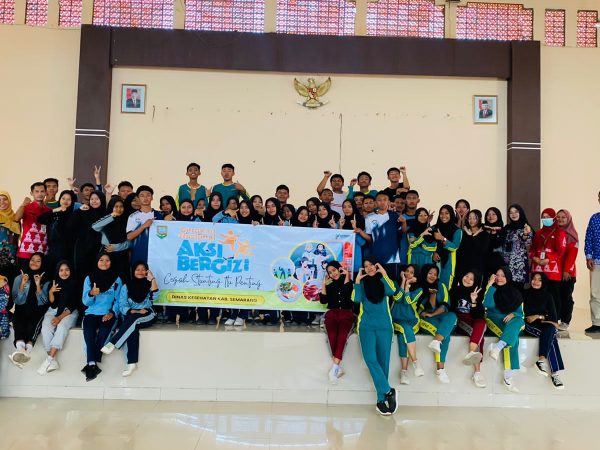 Roadshow Pelaksanaan Cegah Stunting Tatanan Sekolah di SMAN 1 Bringin