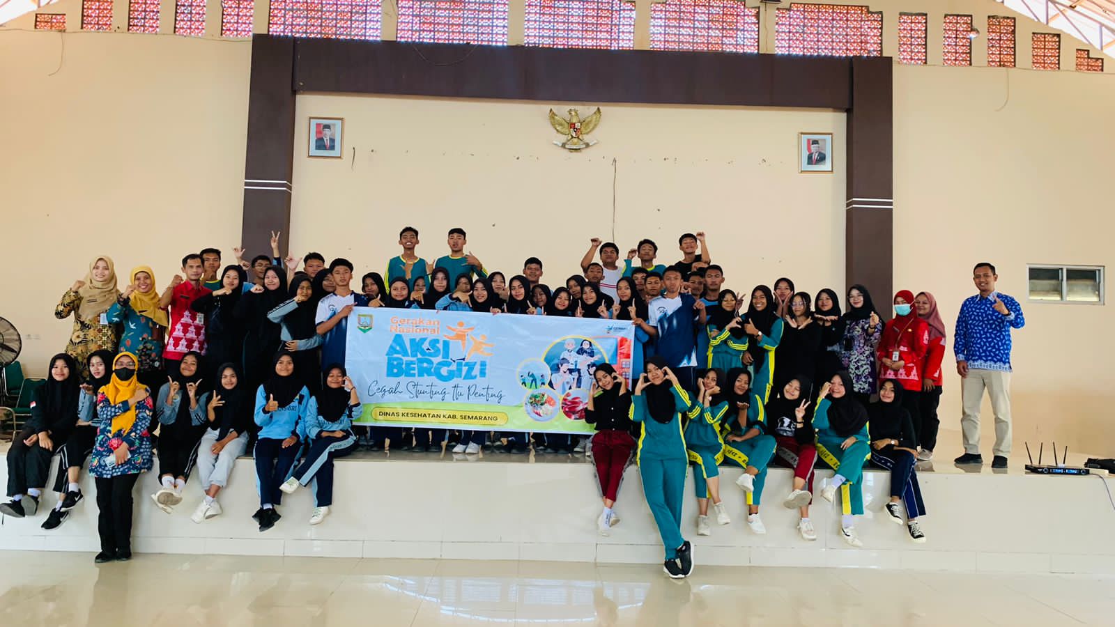 Roadshow Pelaksanaan Cegah Stunting Tatanan Sekolah di SMAN 1 Bringin