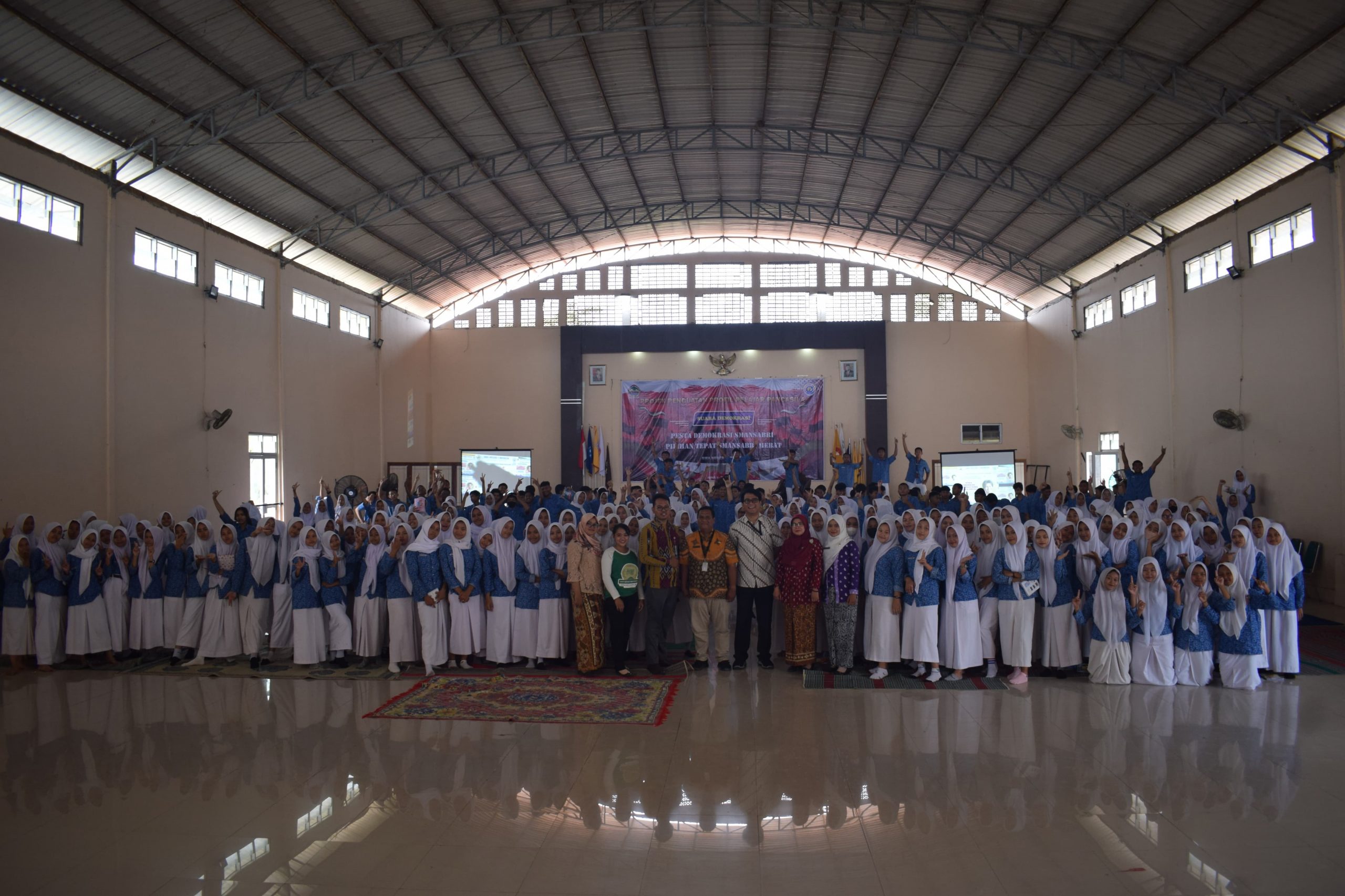 Pesta Demokrasi SMAN 1 Bringin