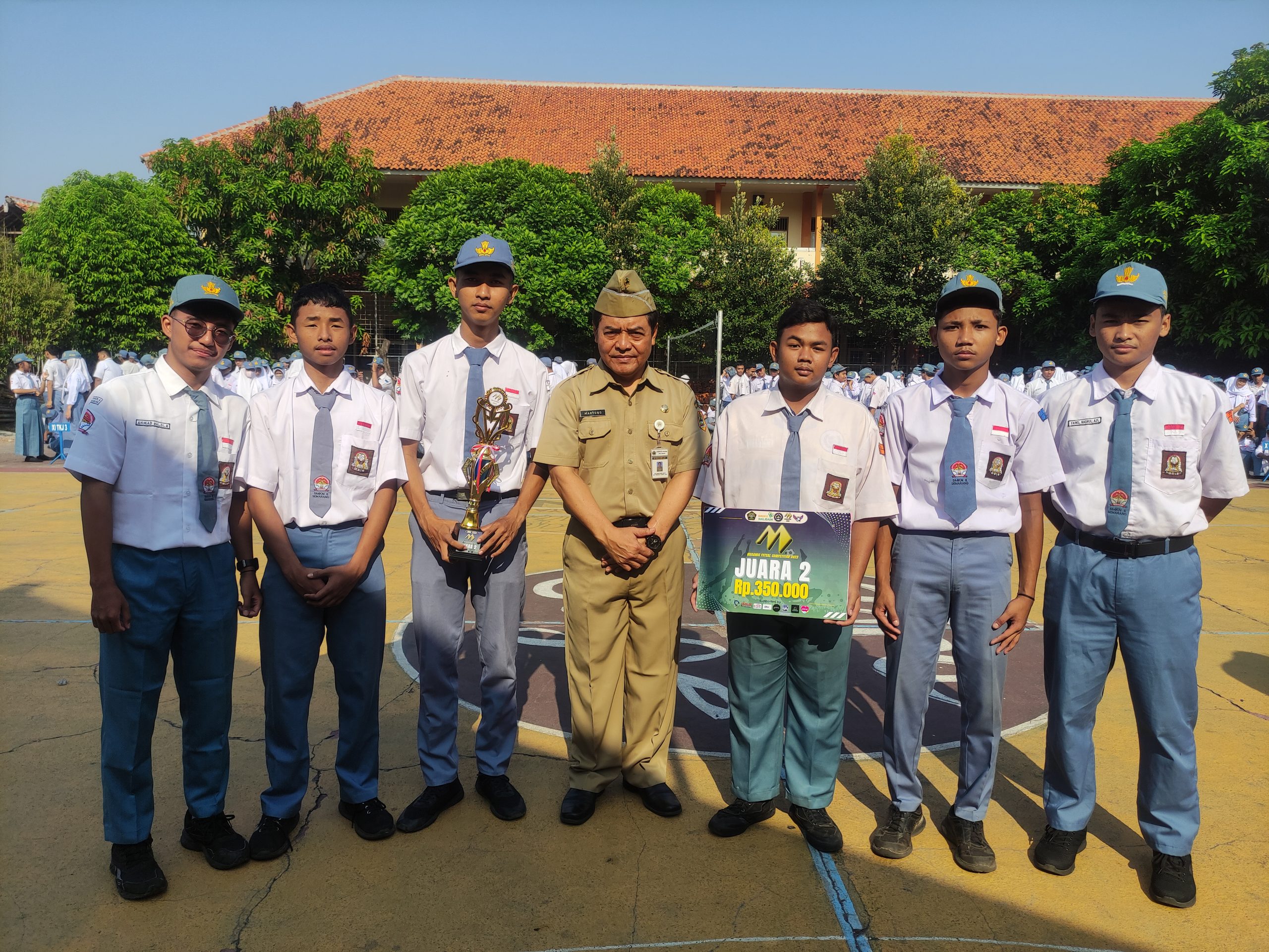 STEMA Juara 2 Megamic Futsal Cup Unisulla 2023