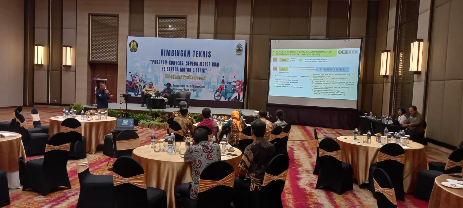 SMKN 10 Semarang Hadir Dalam Sosialisasi Program Konversi Motor Listrik ESDM SMKN 10 Semarang Hadir Dalam Sosialisasi Program Konversi Motor Listrik ESDM