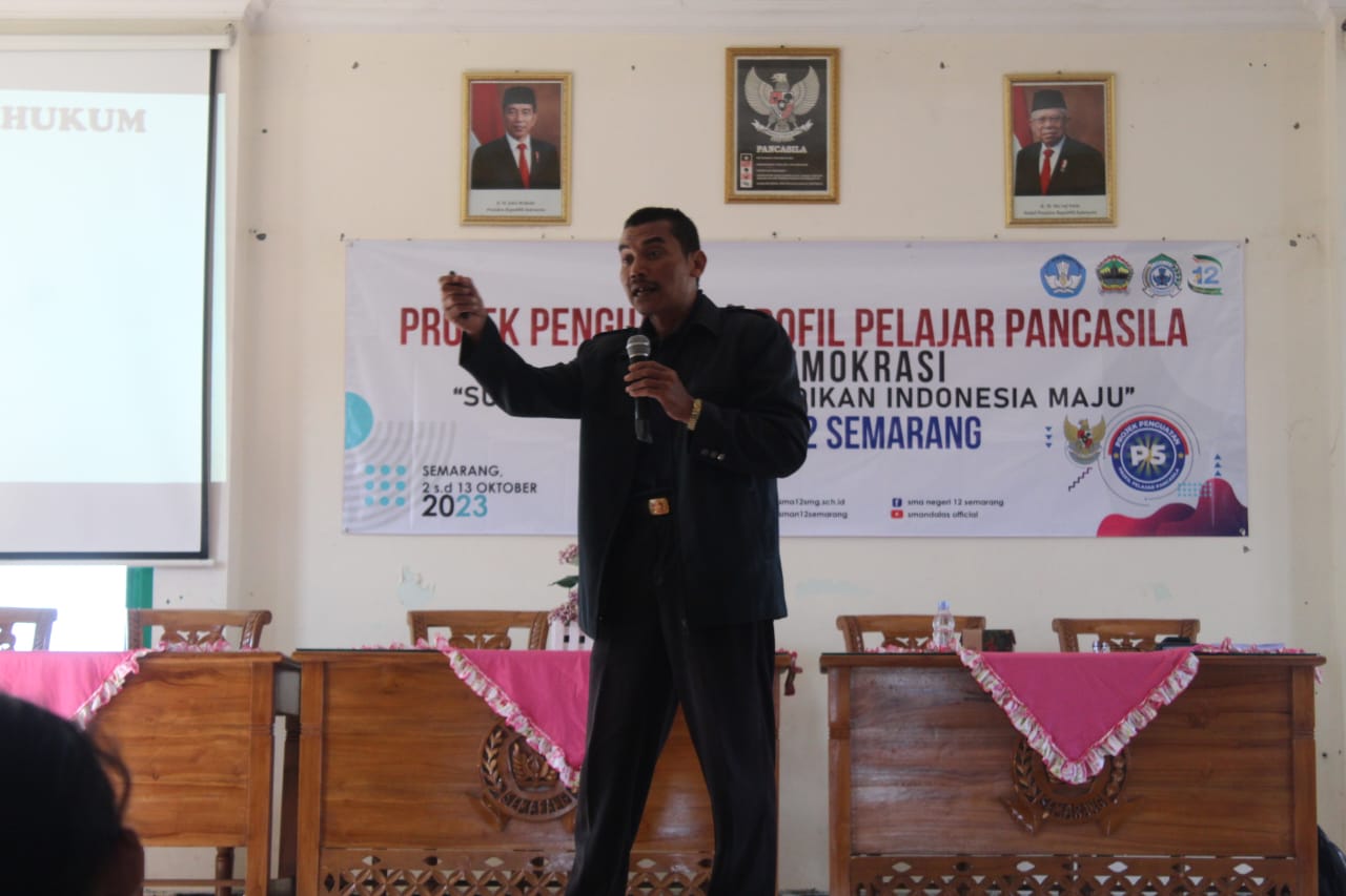 SMAN 12 Semarang Membangun Kesadaran Demokrasi Melalui P5 Tema ‘Suara Demokrasi’
