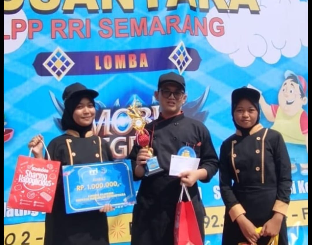 SMK Ibu Kartini Semarang Meraih Juara 1 dalam Lomba Platting Hasil Olahan Makanan Berbahan Dasar Tahu di Festifal Pelajar Nusantara 2023 SMK Ibu Kartini Semarang Meraih Juara 1 dalam Lomba Platting Hasil Olahan Makanan Berbahan Dasar Tahu di Festifal Pelajar Nusantara 2023
