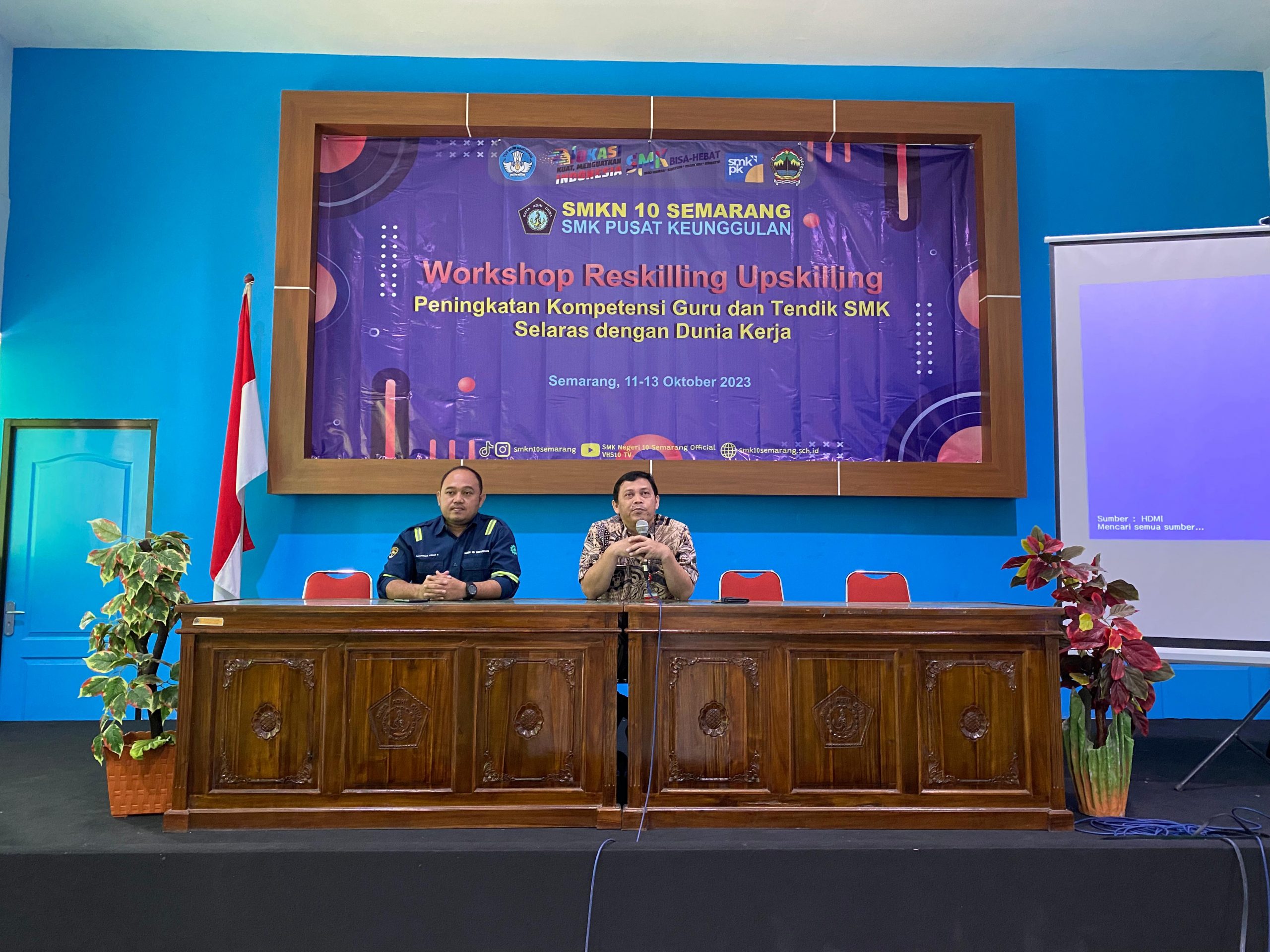 SMKN 10 Semarang Selenggarakan Pelatihan Upskilling untuk Guru RPL
