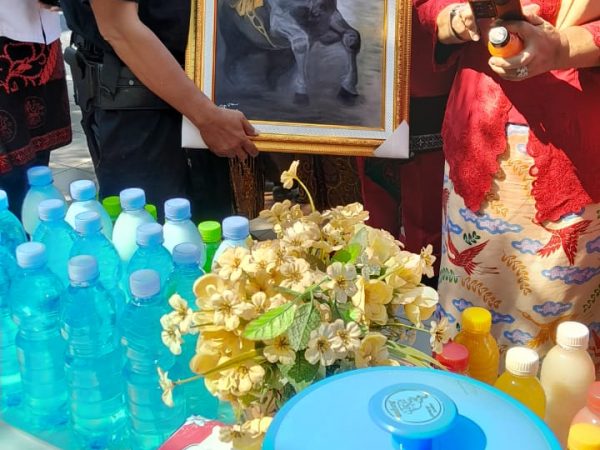 Turangga Panca Satria Main di Balaikota, Lukisan Karya STEMA Dibeli Walikota Semarang