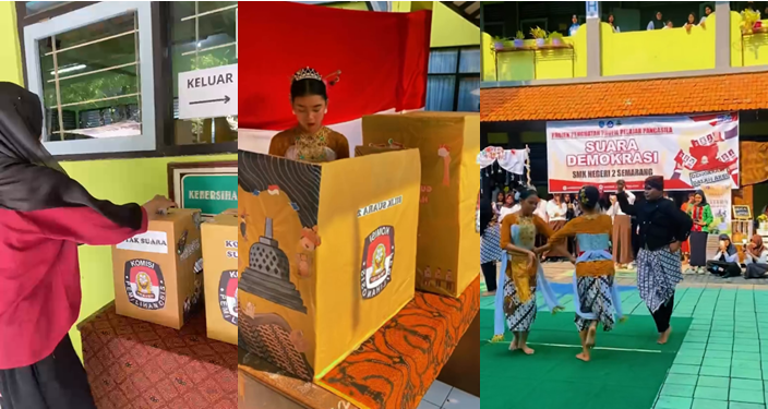 Pemilos sebagai Pesta Demokrasi SMK Negeri 2 Semarang