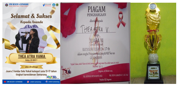 Siswa SMKN 4 Semarang Semakin Ukir Prestasi Tiada Henti di tahun 2023