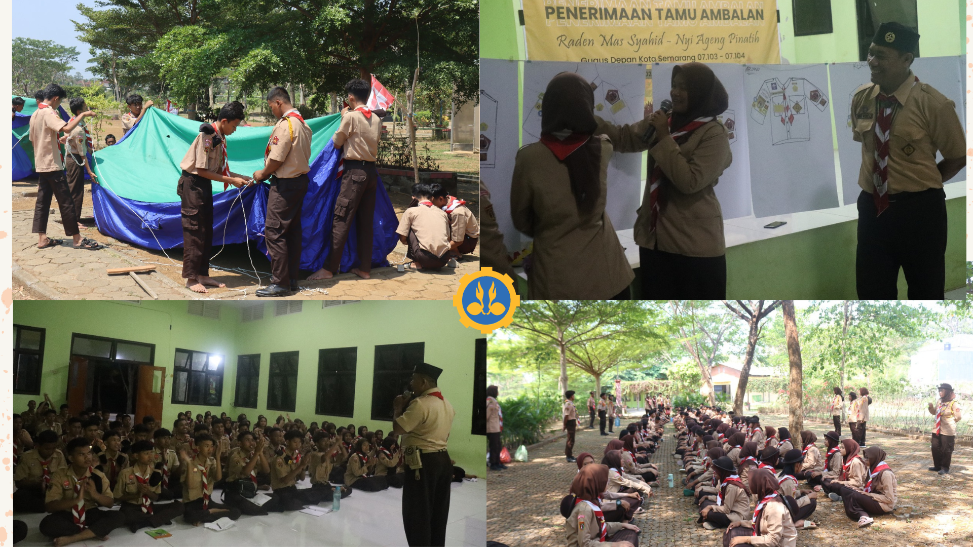 Kobarkan Semangat Api Darma Dalam Penerimaan Tamu Ambalan Rasya