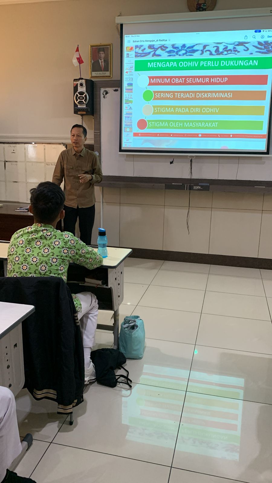 Ajak Siswa  Mengenali Profesi, SMAHA Adakan Kegiatan Orang Tua Mengajar