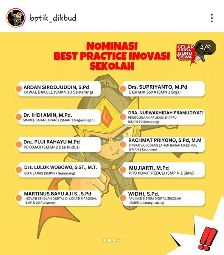 SMKN 10 Semarang Lolos Final Lomba Inovasi Sekolah Tingkat Jawa Tengah