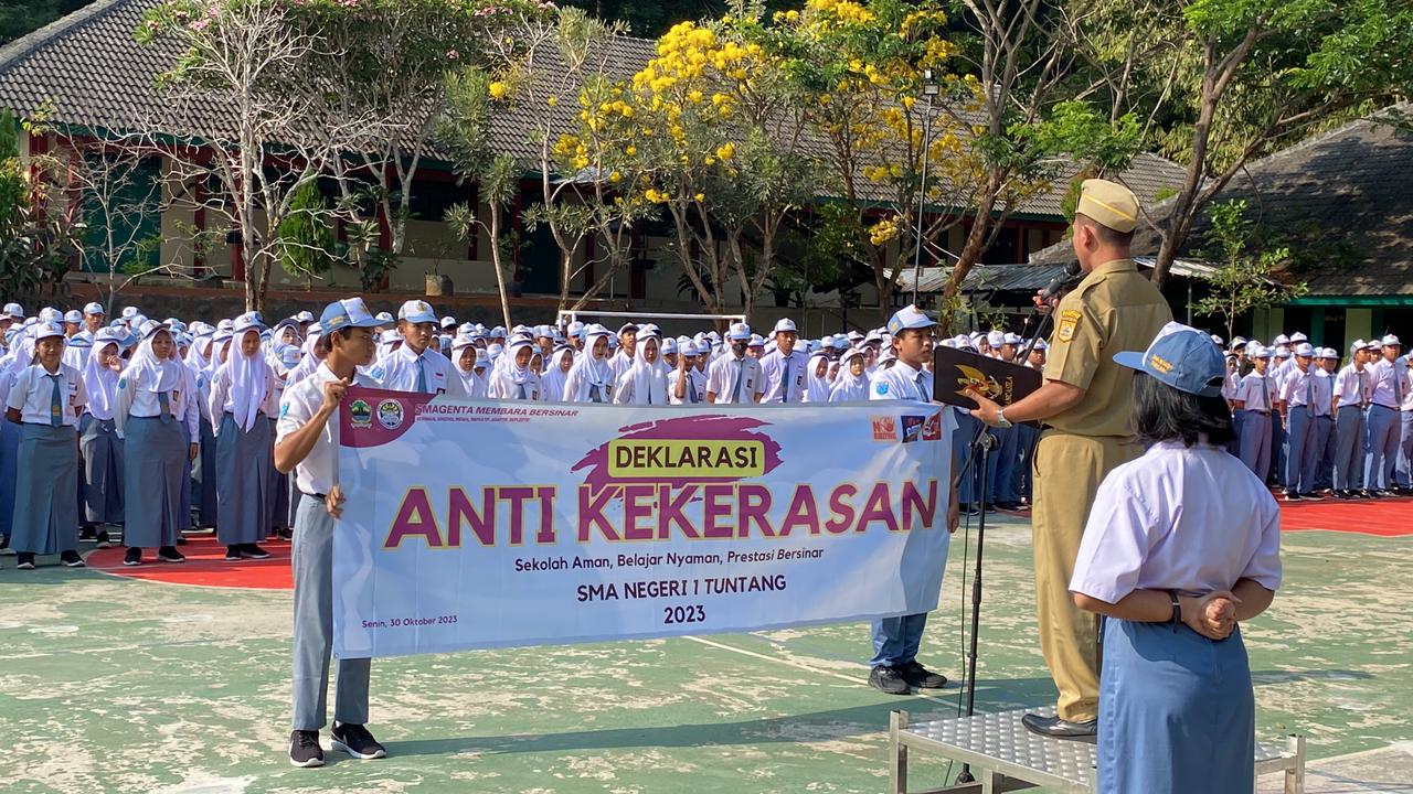 Deklarasi Anti Kekerasan SMAN 1 Tuntang