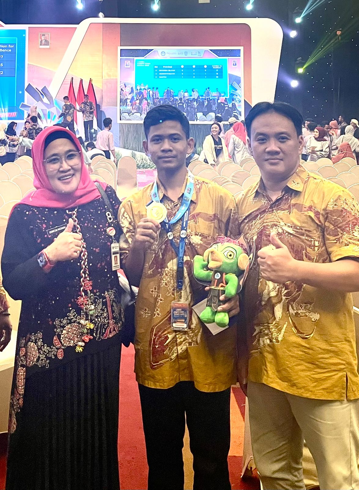 STEMSA Sumbang Satu Emas untuk Jateng Diajang LKS Nasional 2023