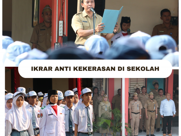 Kepala SMAN 10 Semarang Pimpin Ikrar Anti Kekerasan