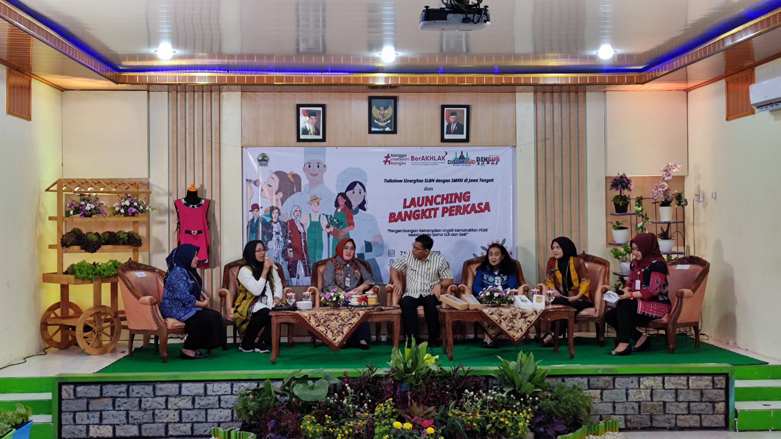 Launching “Bangkit Perkasa” Untuk Pengembangan Keterampilan Ungkit Kemandirian PDBK Melalui Kerjasama SLB & SMK