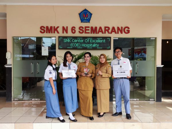 SMKN 6 Semarang Raih Juara 1 Kategori Video P5 Sekolah Tingkat Provinsi JawaTengah Dalam Gelar Karya Guru & Siswa Tahun 2023