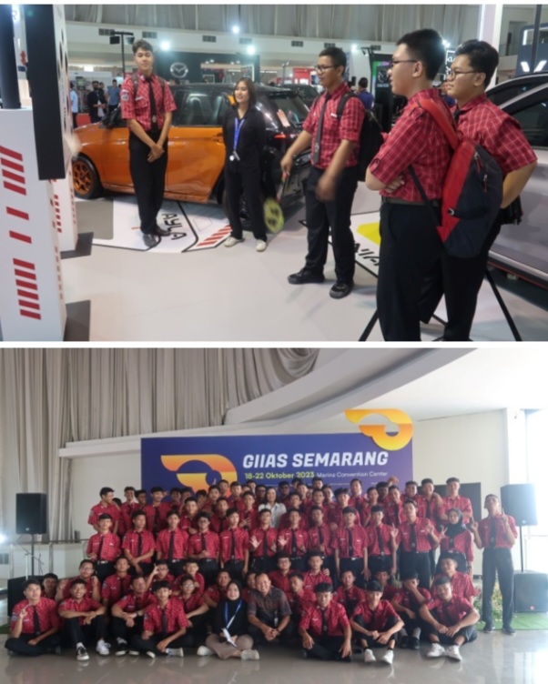 Guru dan SISWA SMKN 4 SEMARANG RAMAIKAN GIASS 2023