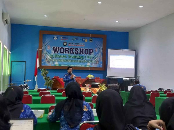 Workshop IHT Proses Pembelajaran Guru di SMKN 10 Semarang: Meningkatkan Keterampilan Merancang Pembelajaran Workshop IHT Proses Pembelajaran Guru di SMKN 10 Semarang: Meningkatkan Keterampilan Merancang Pembelajaran