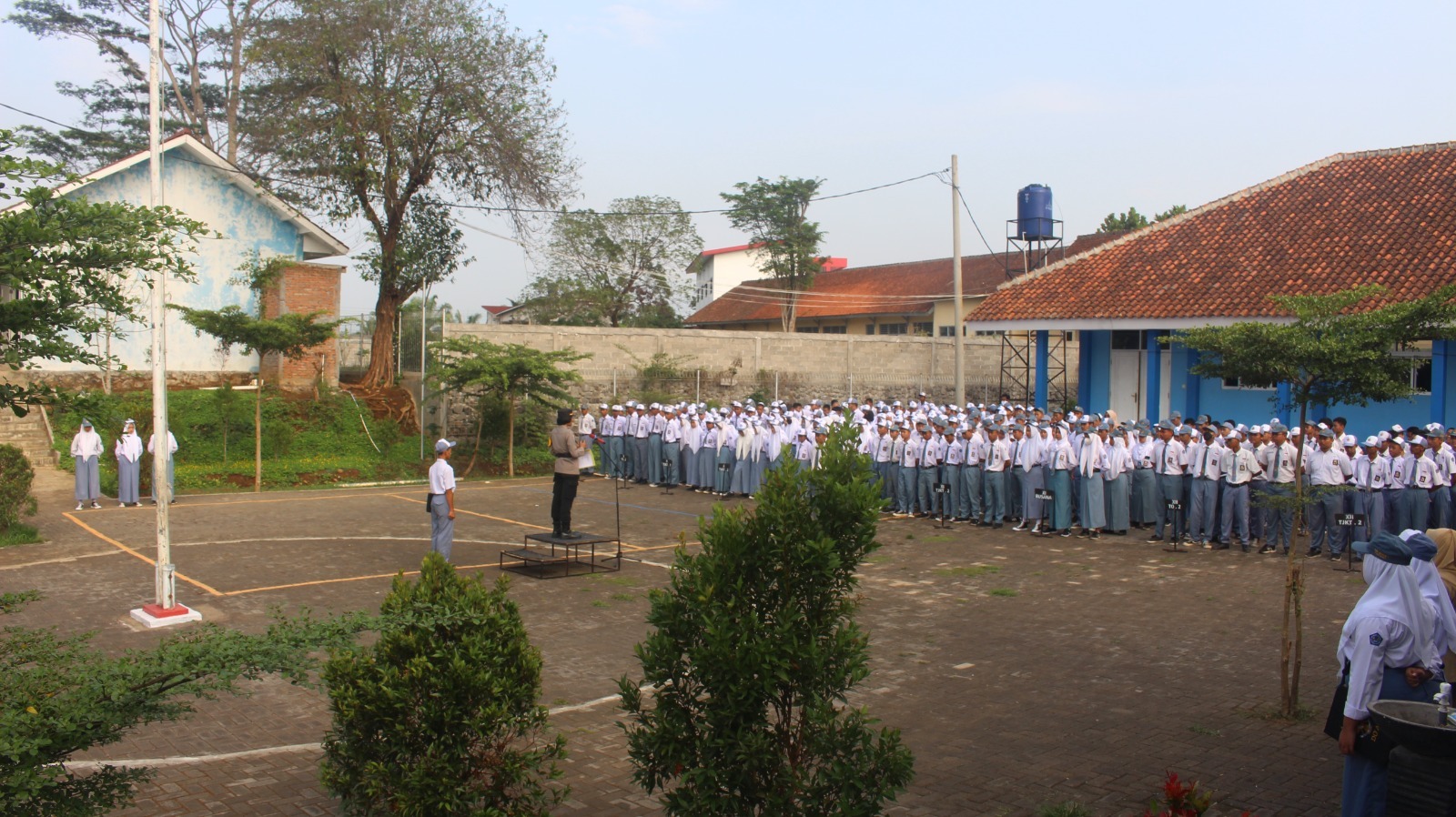 Road to School MUSPIDA Kab. Semarang di SMKN Satu Atap Tuntang