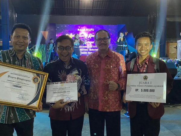 SMAN 1 Tuntang Juara Video Pembelajaran Gelar Karya Guru Siswa 2023