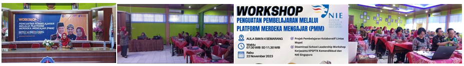 Guru SMKN 4 Semarang Maksimalkan Pemanfaatan Platform Merdeka Mengajar dengan terapkan Leading Resillience, Leading Change, Leading Strategically dan Leading Inovation sebagai Pemimpin Pembelajaran di Kelas