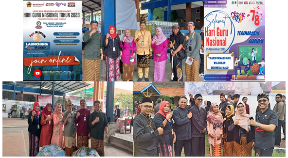 SMKN 4 Semarang siap sukseskan Bergerak Bersama Rayakan Merdeka Belajar dalam Peringatan Hari Guru Nasional 2023