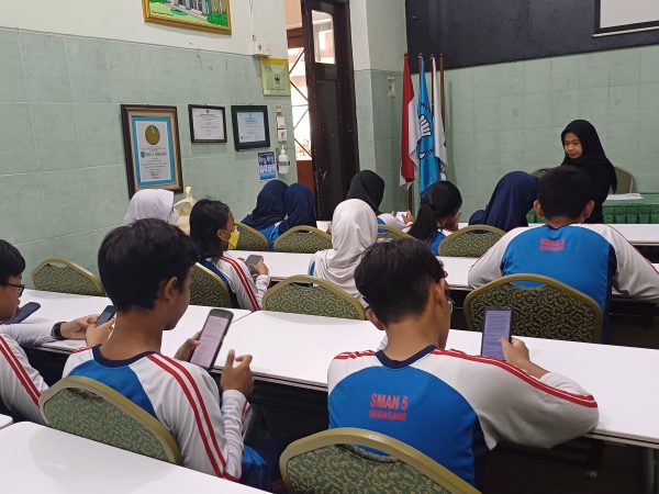 Workshop Pencegahan Narkoba Dengan Tes Kepribadian & Kesadaran SMAN 5 Semarang