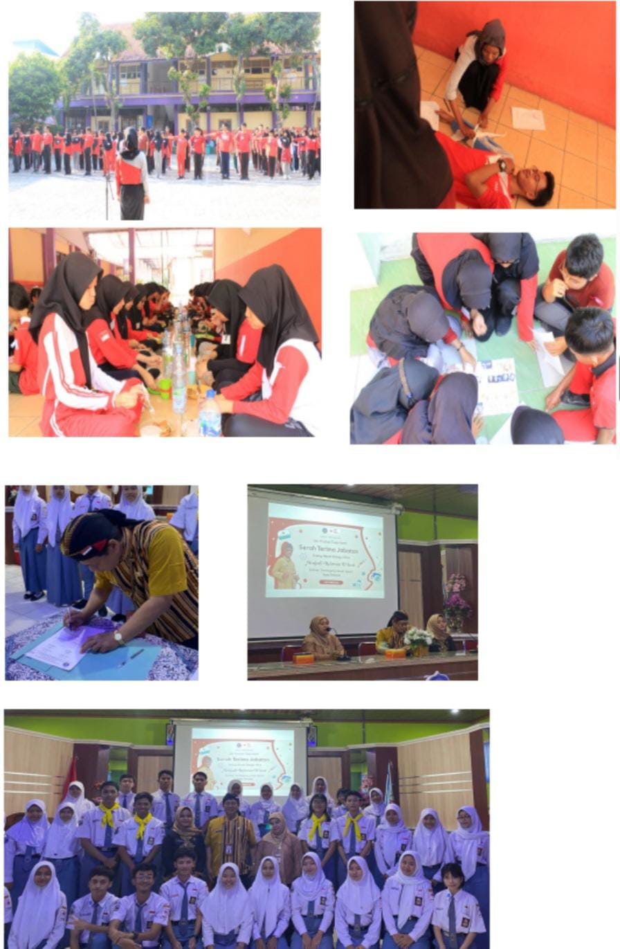 SMKN 4 SEMARANG ADAKAN KEGIATAN SERAH TERIMA JABATAN PMR WIRA