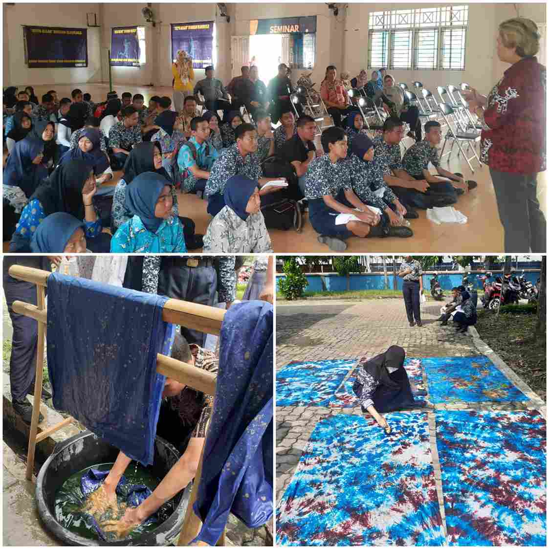 Tingkatkan Lifeskill Siswa dengan Pelatihan Membatik