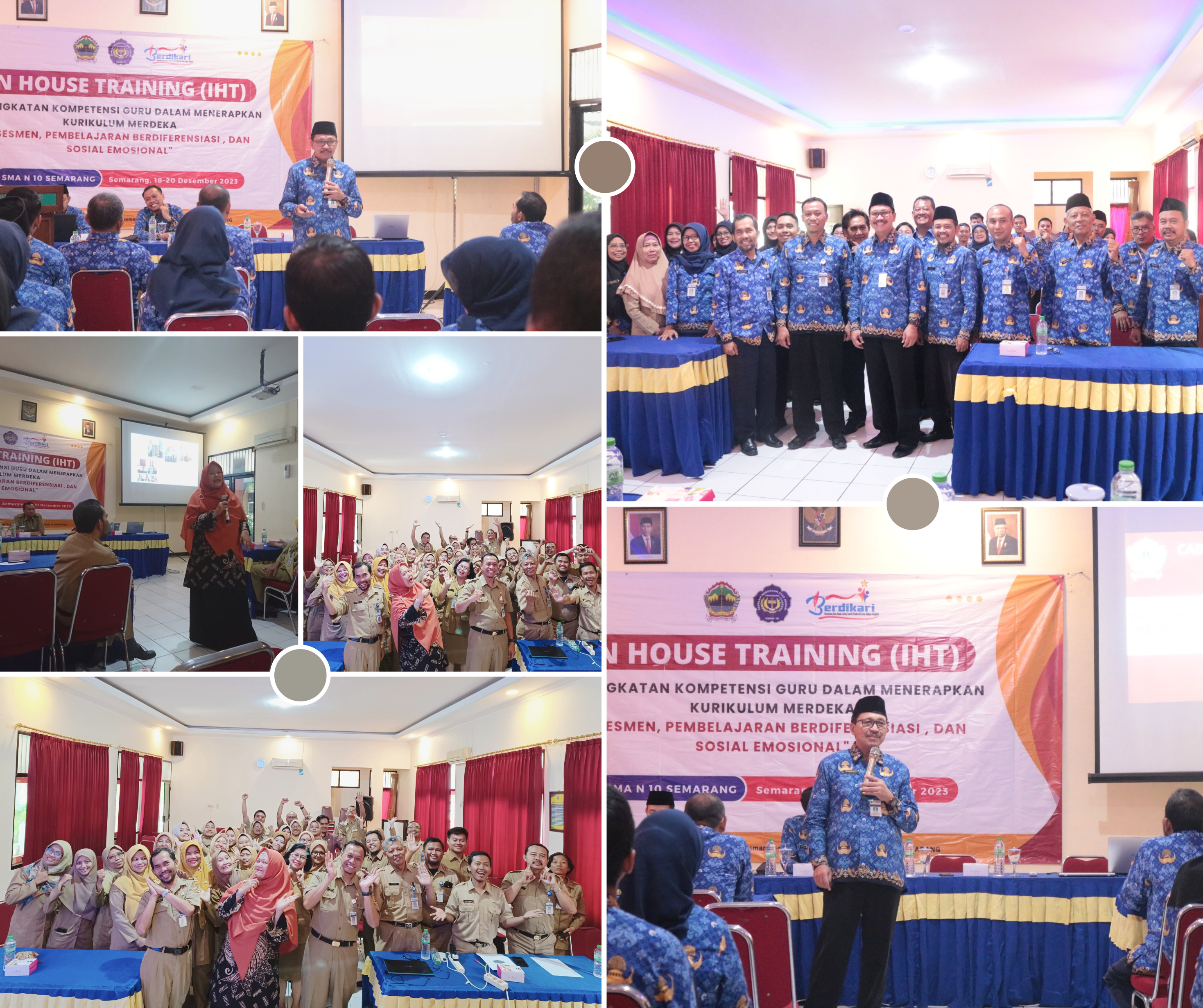 Tingkatkan Kompetensi Guru Dalam Penerapan Kurikulum Merdeka, SMAN 10 Semarang Adakan In House Training (IHT)